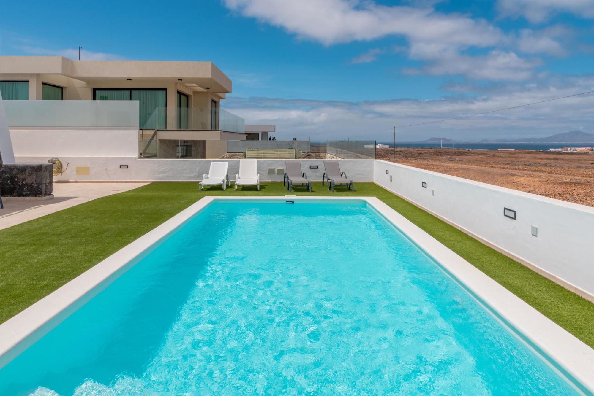 Seascape Heated Pool, Air-Con, View, Adult Only Apartment Corralejo Luaran gambar