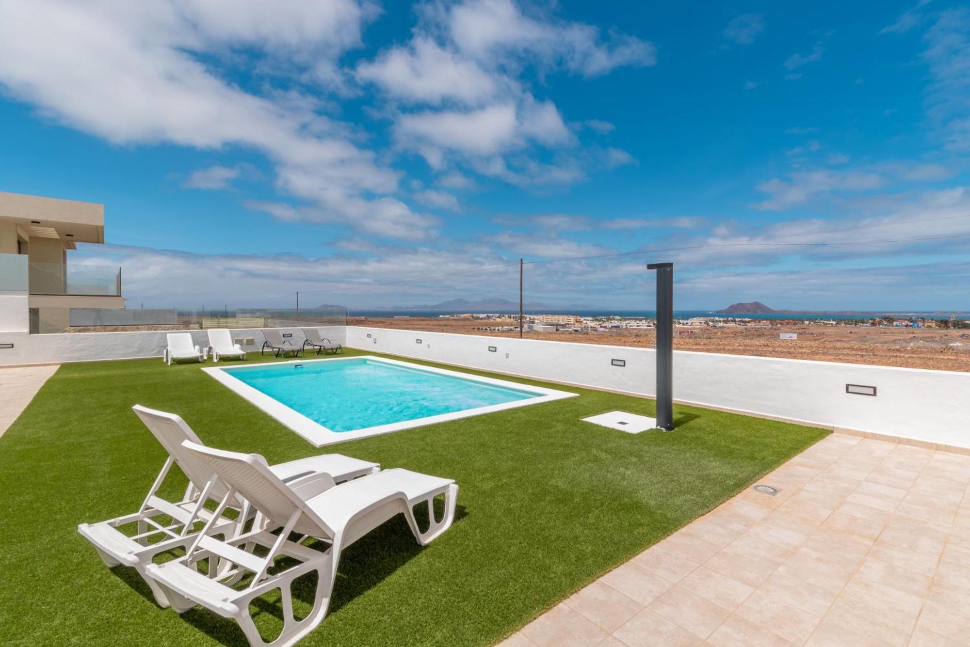 Seascape Heated Pool, Air-Con, View, Adult Only Apartment Corralejo Luaran gambar