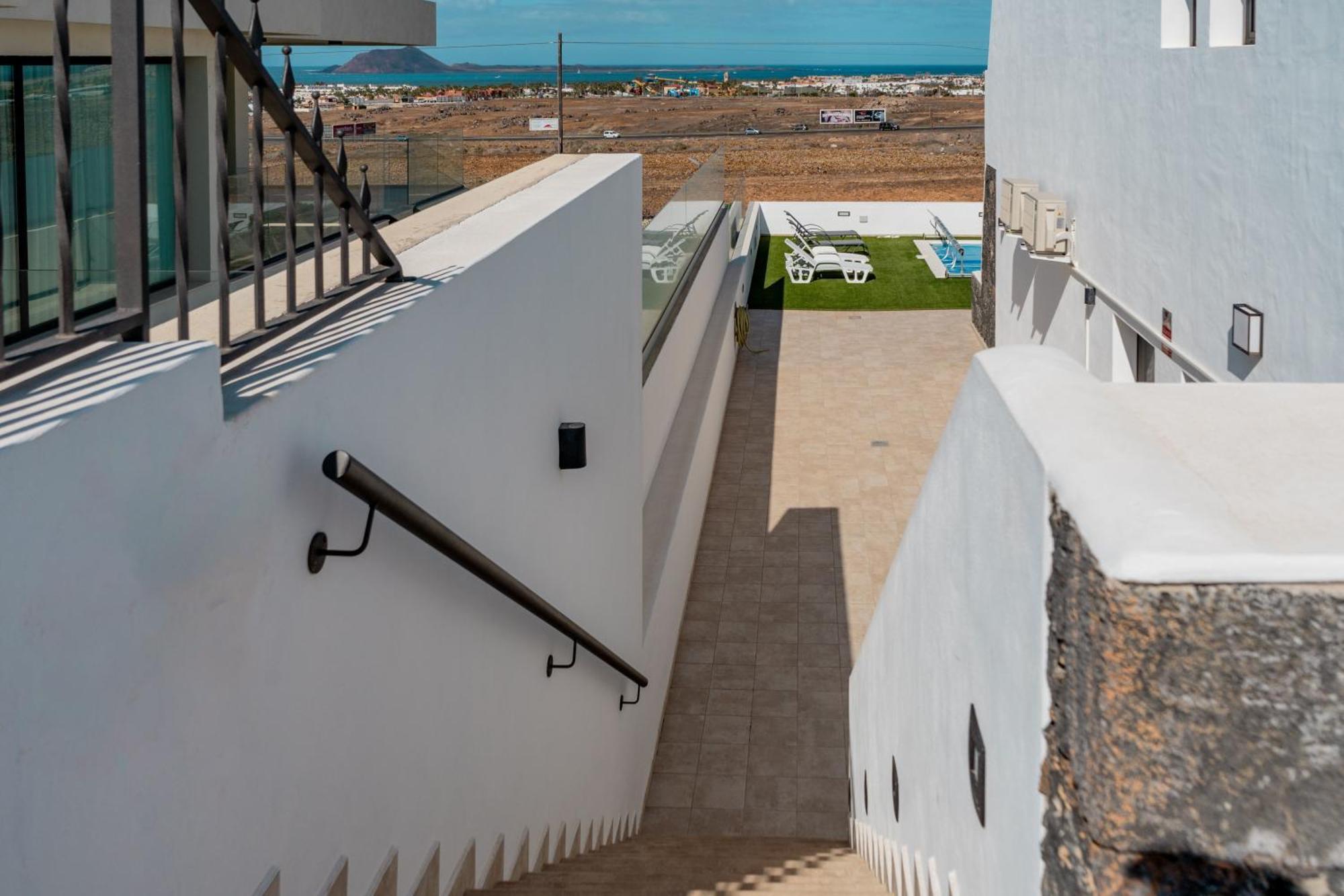 Seascape Heated Pool, Air-Con, View, Adult Only Apartment Corralejo Luaran gambar